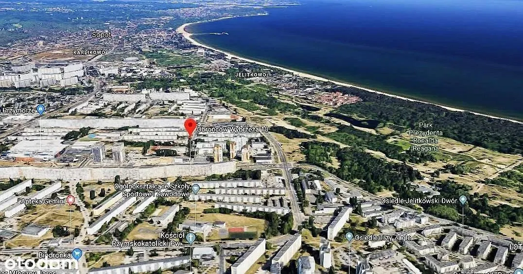 Obroncow Wybrzeza 10 location